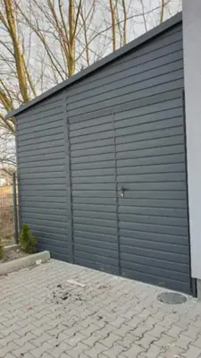 Brama garażowa — realizacja Systal-Blach nr 1
