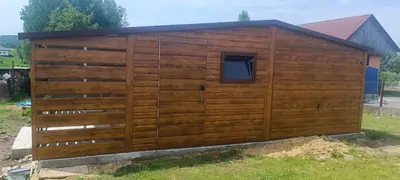 Domek ogrodowy — realizacja Systal-Blach nr 1
