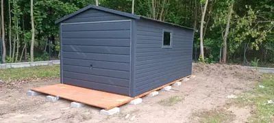 Domek ogrodowy — realizacja Systal-Blach nr 6