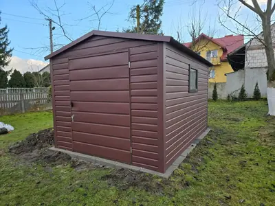 Domek ogrodowy — realizacja Systal-Blach nr 8