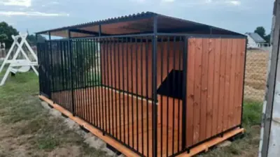 Kojec dla psa — realizacja Systal-Blach nr 2