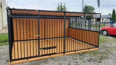 Kojec dla psa — realizacja Systal-Blach nr 7