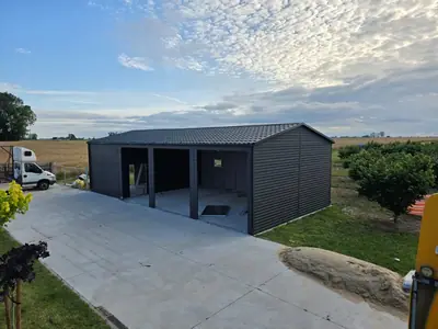 Wiata ogrodowa — realizacja Systal-Blach nr 3