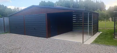 Wiata ogrodowa — realizacja Systal-Blach nr 8